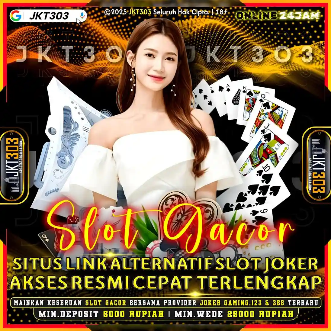 JKT303: Link Situs Slot Joker Gaming Terbaik & Login Joker123 Terbaru
